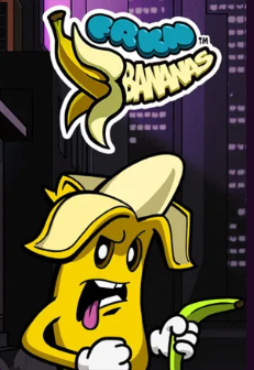 Funky Bananas slot with cartoon banana character